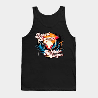 Desert Dreams Antelope Canyon Arizona Design Tank Top